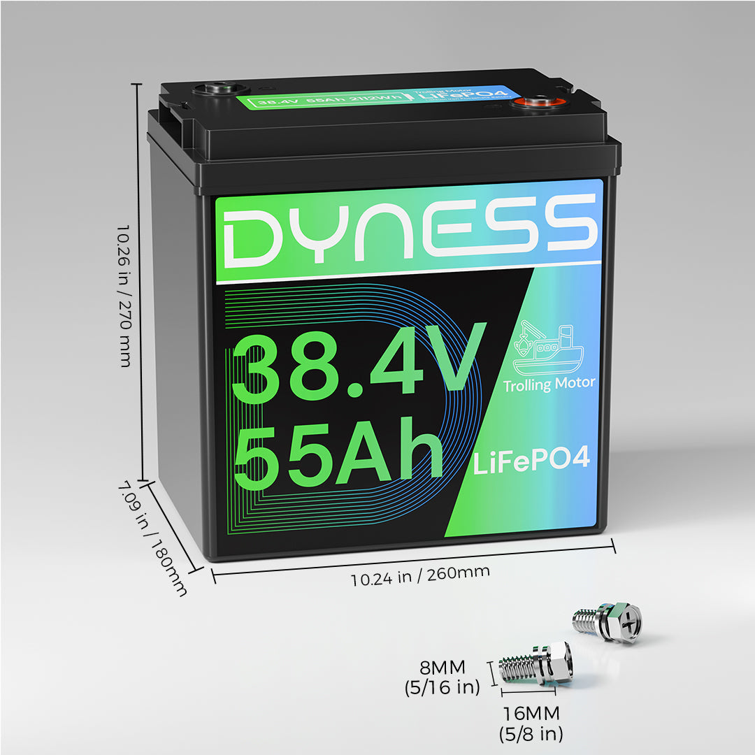 Dynesspower 36V 55Ah Marine Trolling Motor Lithium Batterie