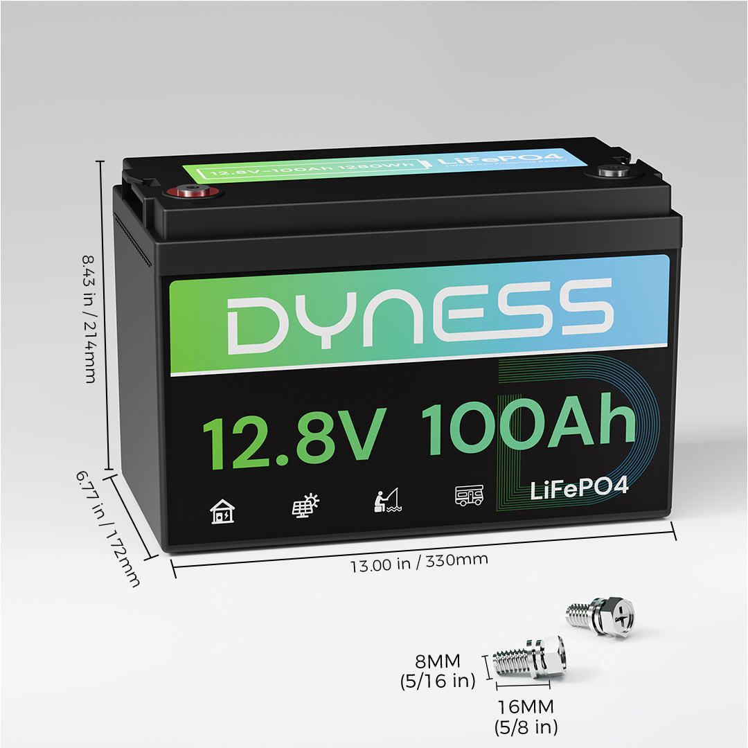 Dynesspower AR1.2 12V 100Ah LiFePO4 Batterie